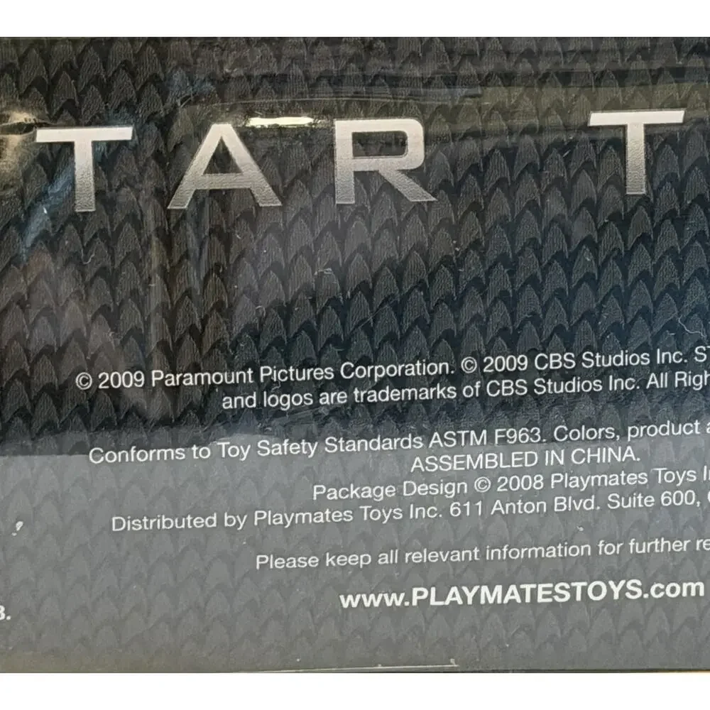 2009 Playmates Star Trek Warp Collection Scotty Action Figure & Accessories NOS